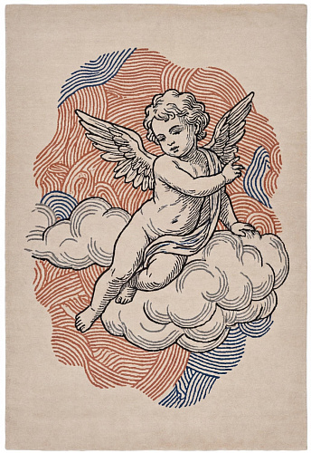 Celestial Cherub Luxury Designer Rug
