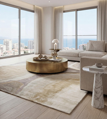 Soft Marble Handmade Rug