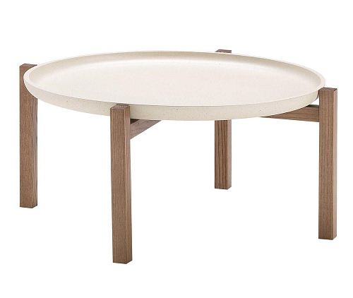 Gong Round Crafted Coffee Table
