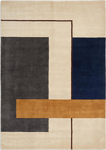 Modernist Frame Handmade Rug