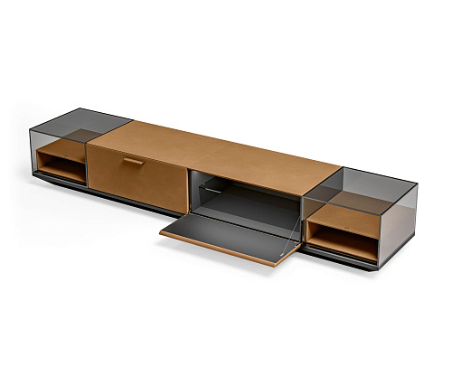 Leather TV Stand