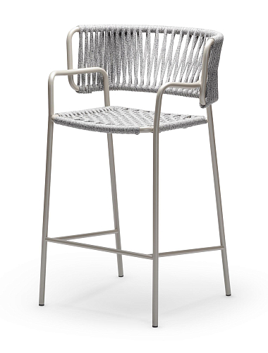 Klot Sand & Gray Bar Stool