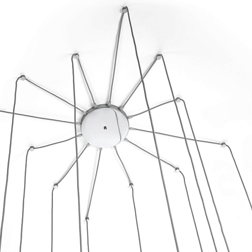 Venetian 12-Light Blown Glass Chandelier