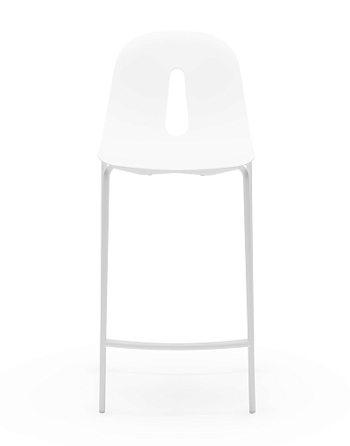 Gotham White Bar Stool