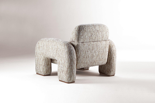 Vertigo Modern Grey Armchair