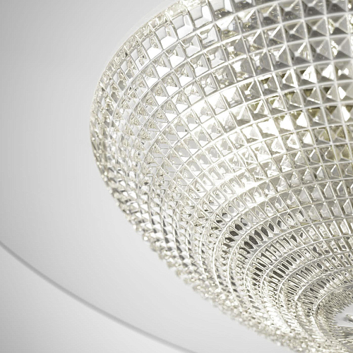 Contemporary Glass & Crystal Pendant Lamp
