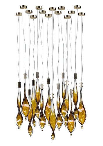 Venetian Leaves 15-Light Pendant