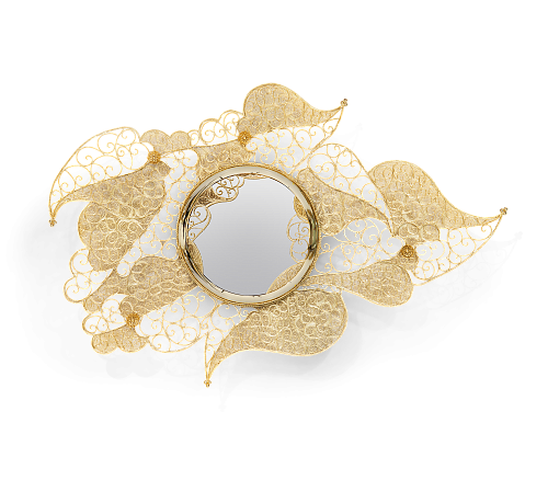 Ornate Filigree Mirror