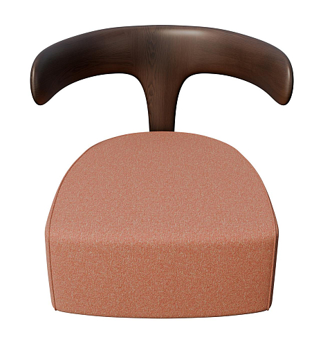 Moby Dick Terracotta Lounge Chair