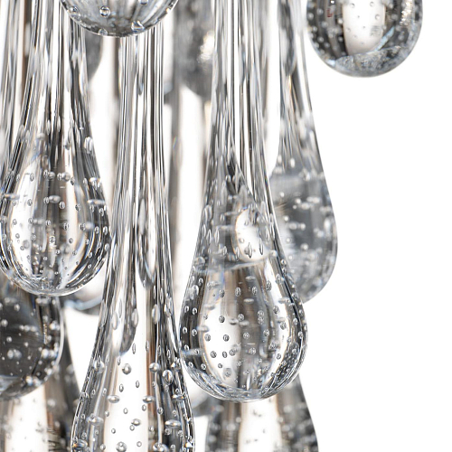 Modern Wall Sconce with Venetian Glass Drops
