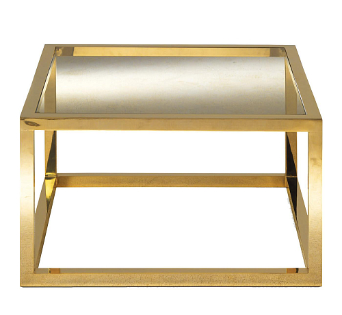 Coffee Table in Brass