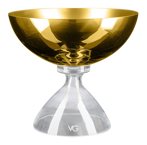 مزهرية أليس الذهبية مصنوعة يدوياً