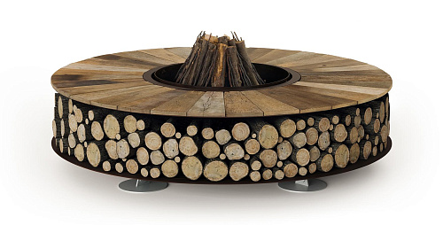 Wooden Signature Fire Pit