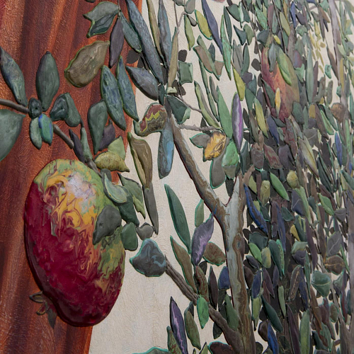 Scagliola Crafted Wall Panel