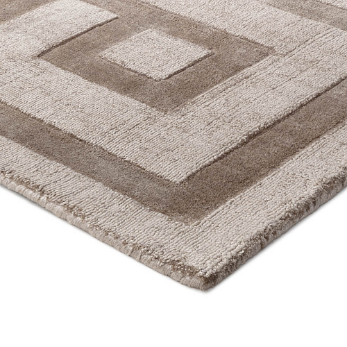 Labyrinth Mink Contemporary Rug