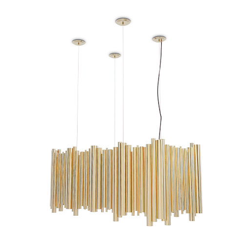 Brubeck Rectangular Suspension Lamp