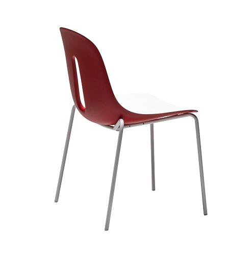 Gotham Red & White Chair (Set of 2)