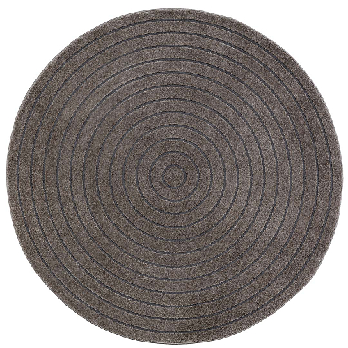 Cortina Sfera Taupe Round Rug