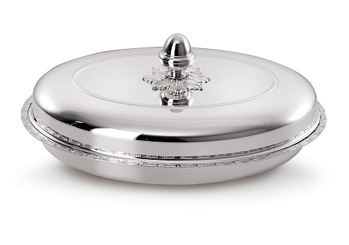 Classic Silver Oval Vegetable Dish
