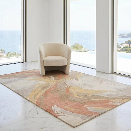 Warm Flow Handmade Rug