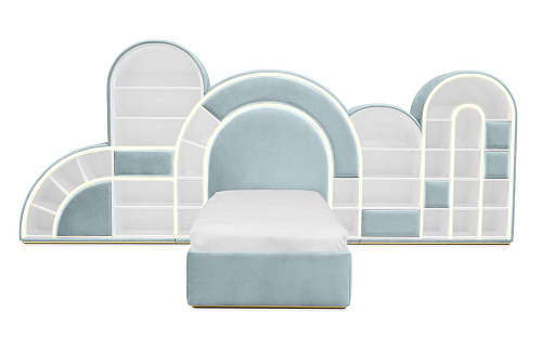 Bubblegum Marshmallow Bed (Blue)