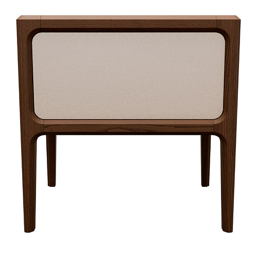 Bellagio Ash Wood Handcrafted Nightstand