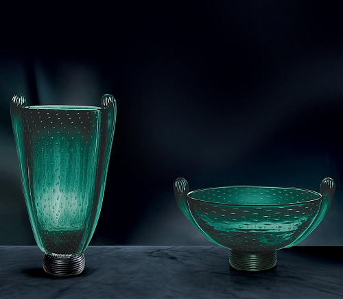 Artisan Murano Glass Vase