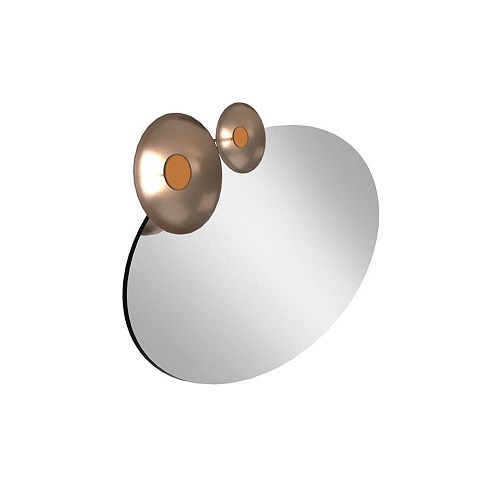 Bon Ton Oval Wall Mirror Italian Design