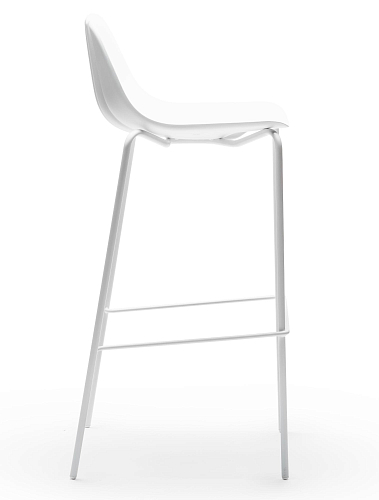Babah White Bar Stool