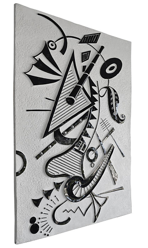 Capricci Musicanti 3 Crafted Wall Panel