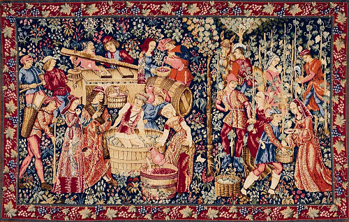 سجادة جدارية «حصاد أفقي»