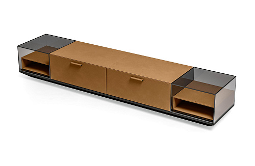 Leather TV Stand