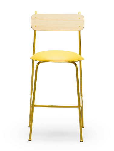 Lena Yellow Ash Bar Chair