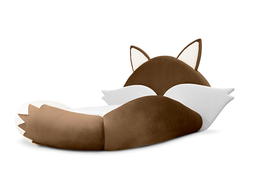 سرير «وِكر الثعلب الدافئ»