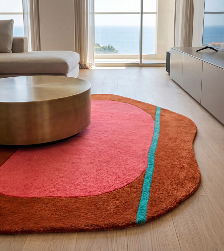 Crimson Form Luxury Designer Rug