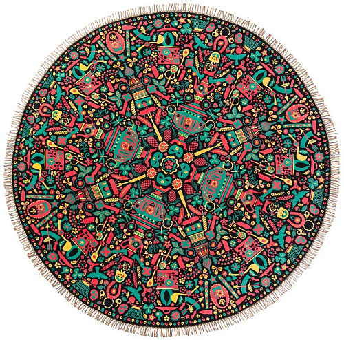 سجادة دائرية «روسيا»