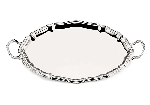 700 Silver-Plated Oval Tray