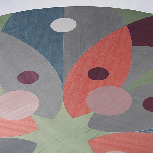 Multi-Color Veneer Dining Table