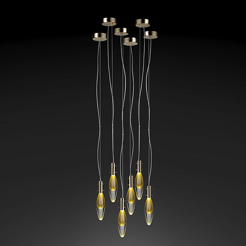 Venetian Drops 6-Light Pendant