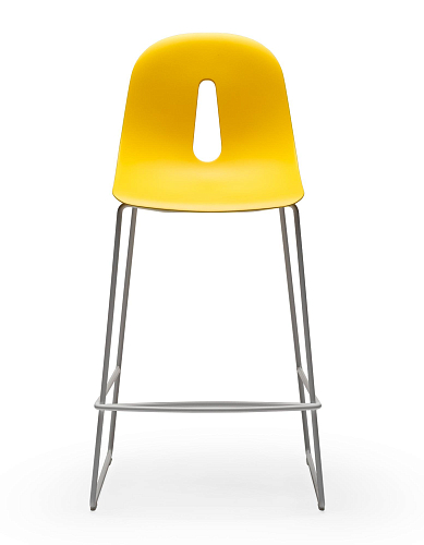 Gotham Yellow Bar Stool