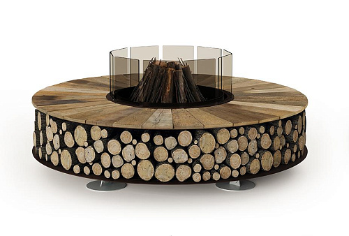 Wooden Signature Fire Pit