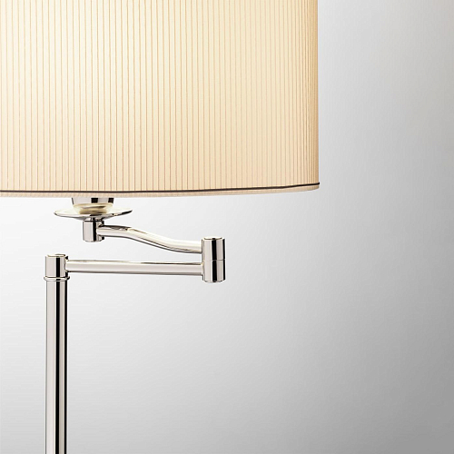 Metal Floor Lamp with Cylindrical Shade