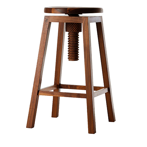 Invito High Brown Stool