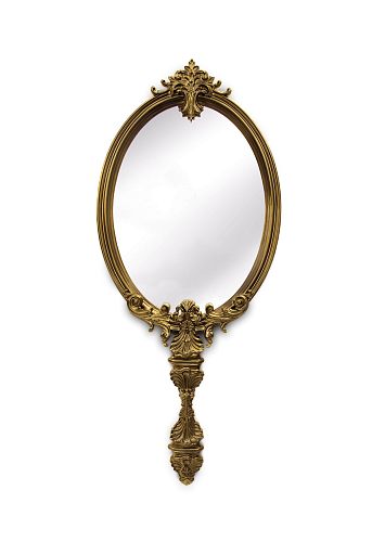 Antoinette Gold Mirror