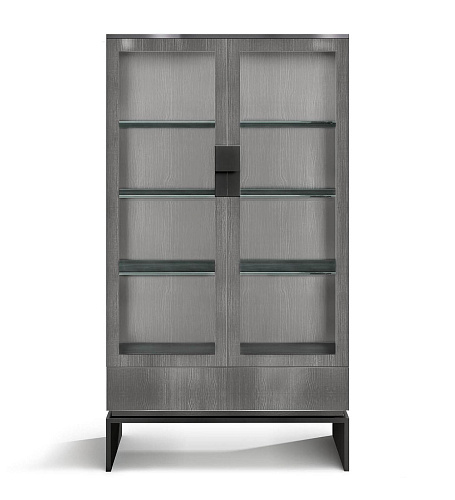 Cedar Veneer Vitrine
