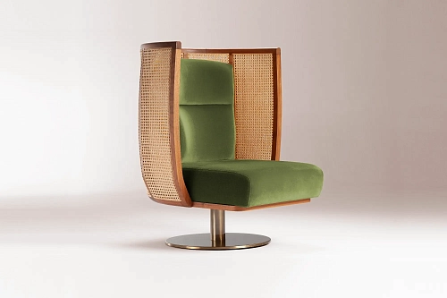 Egoísta Modern Green Armchair