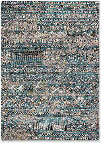 Zemmuri Blue Rug