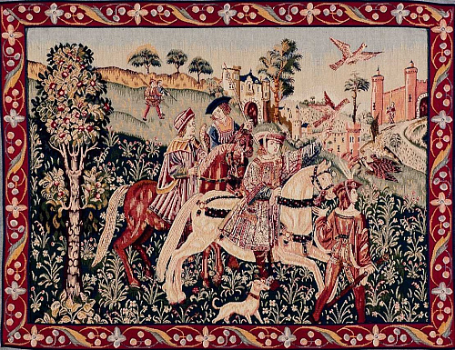 سجادة جدارية «العودة من الصيد»