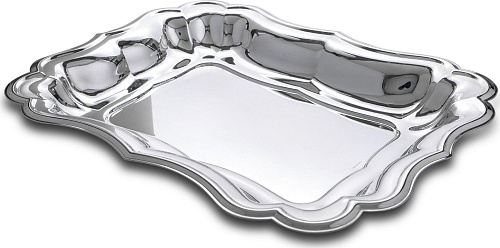 Silver-Plated Rectangular Tray