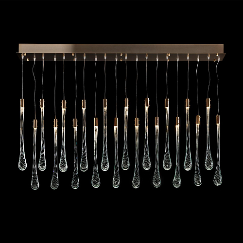 Venetian Glass Drop Chandelier